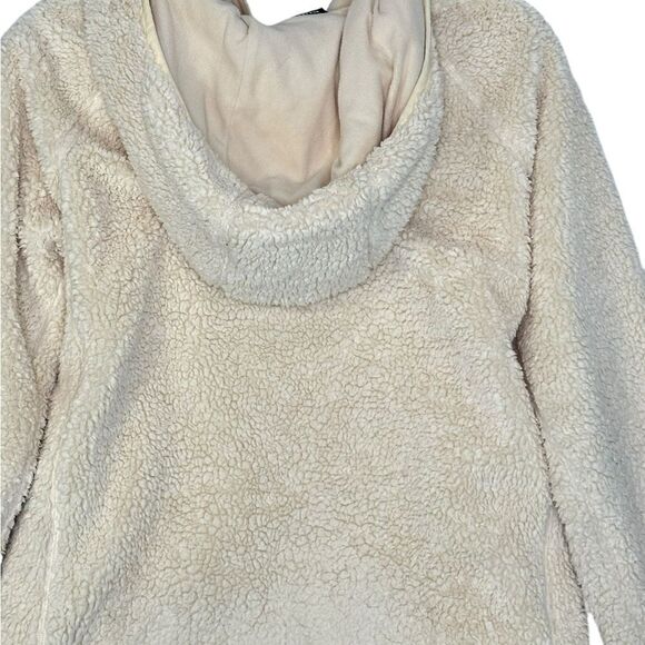 Burton Lynx Cream Hooded Zip Up Fleece| Size M - Picture 7 of 9